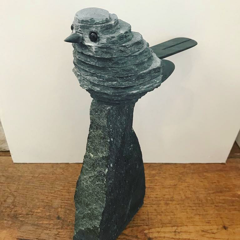 Loving Slate Bird