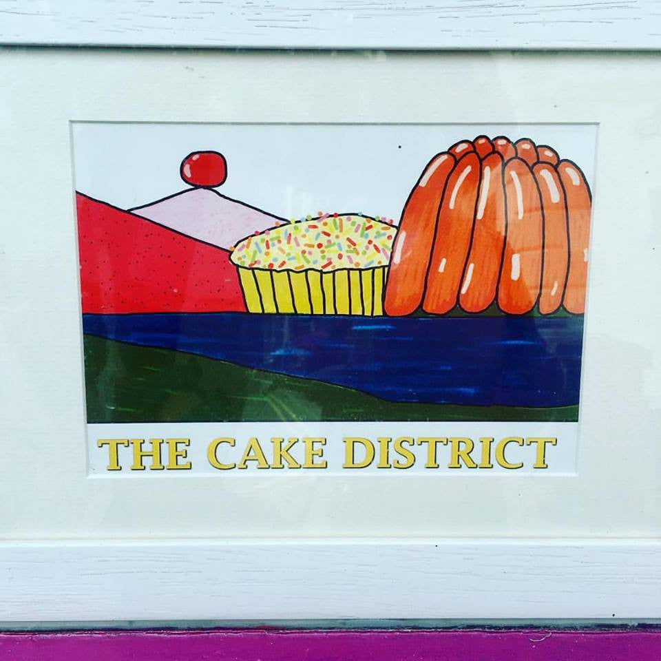 Are you visiting The Lake District just for cake, not surprising! Our print is proving popular too.