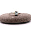 9ct Gold & Silver Gemstone Rings - Round