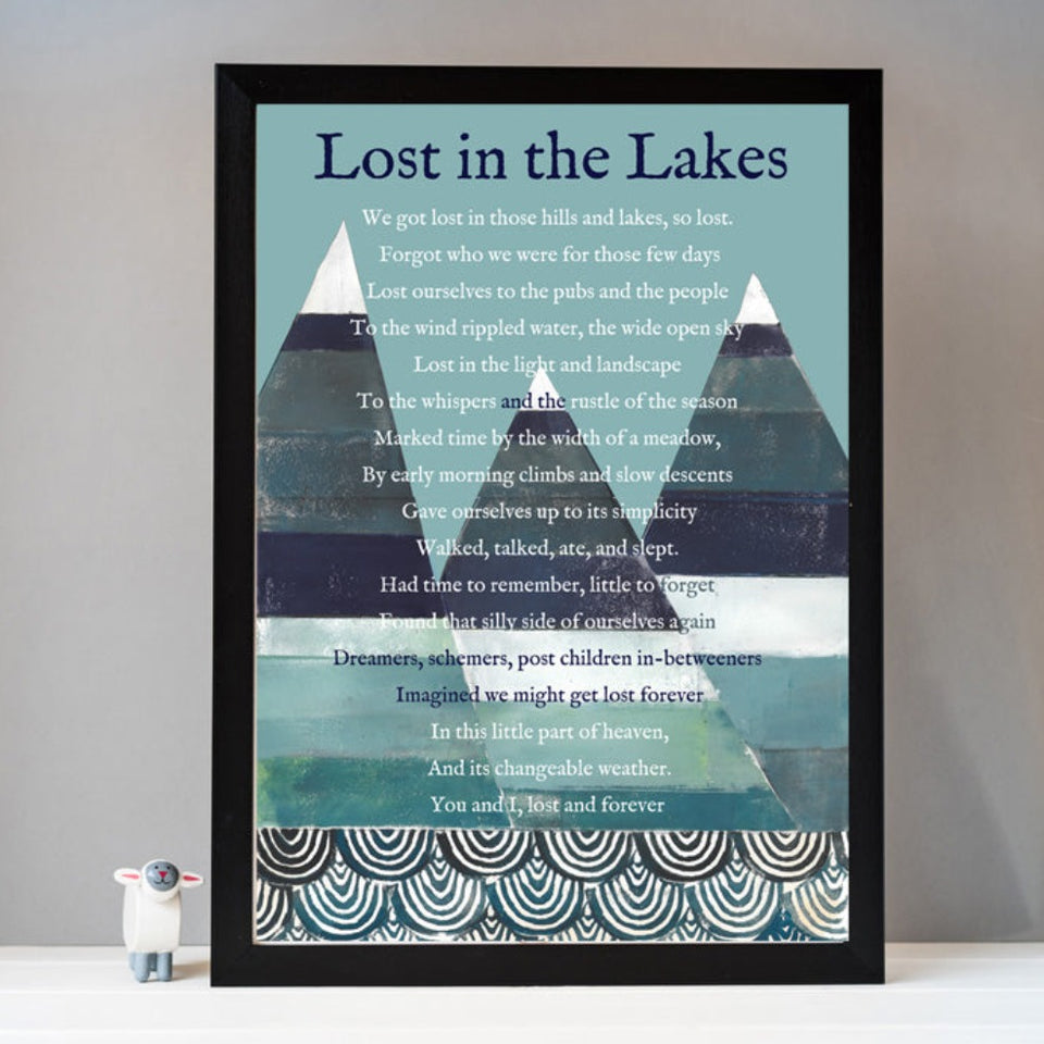 Lost in the Lakes - Fine Art Print