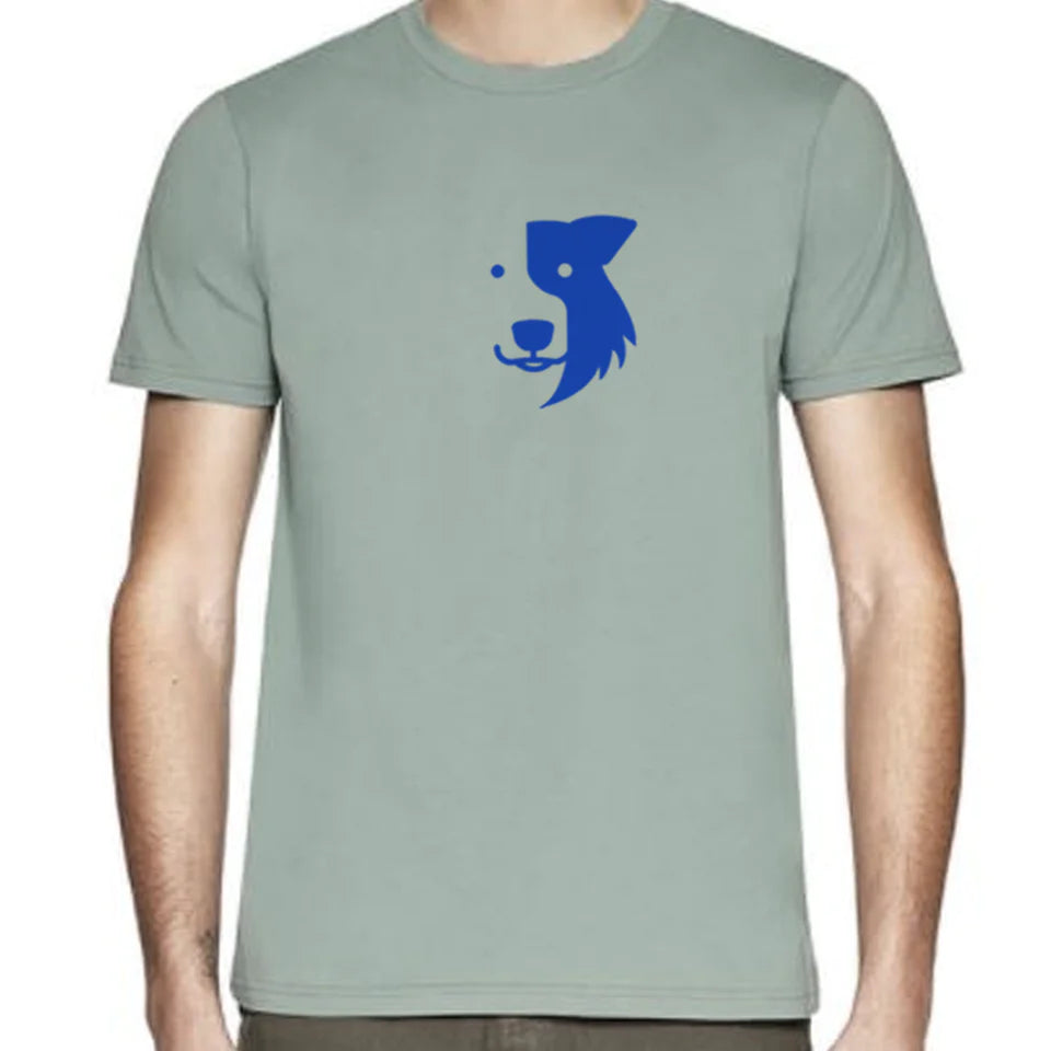 Unisex T-shirts - 'Zak the Collie Dog' Collection - Organically Made by Earthpositive™