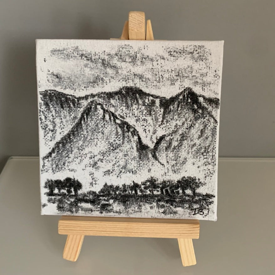 Original Canvas Sketch - Lakeland Views