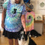 Women's Slim-fit T-shirts - 'Zak the Collie Dog' Collection - Organically Made by Earthpositive™