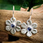 Ode to Nature Collection - Dangle Earrings (Plants & Fungi) - Recycled Sterling Silver