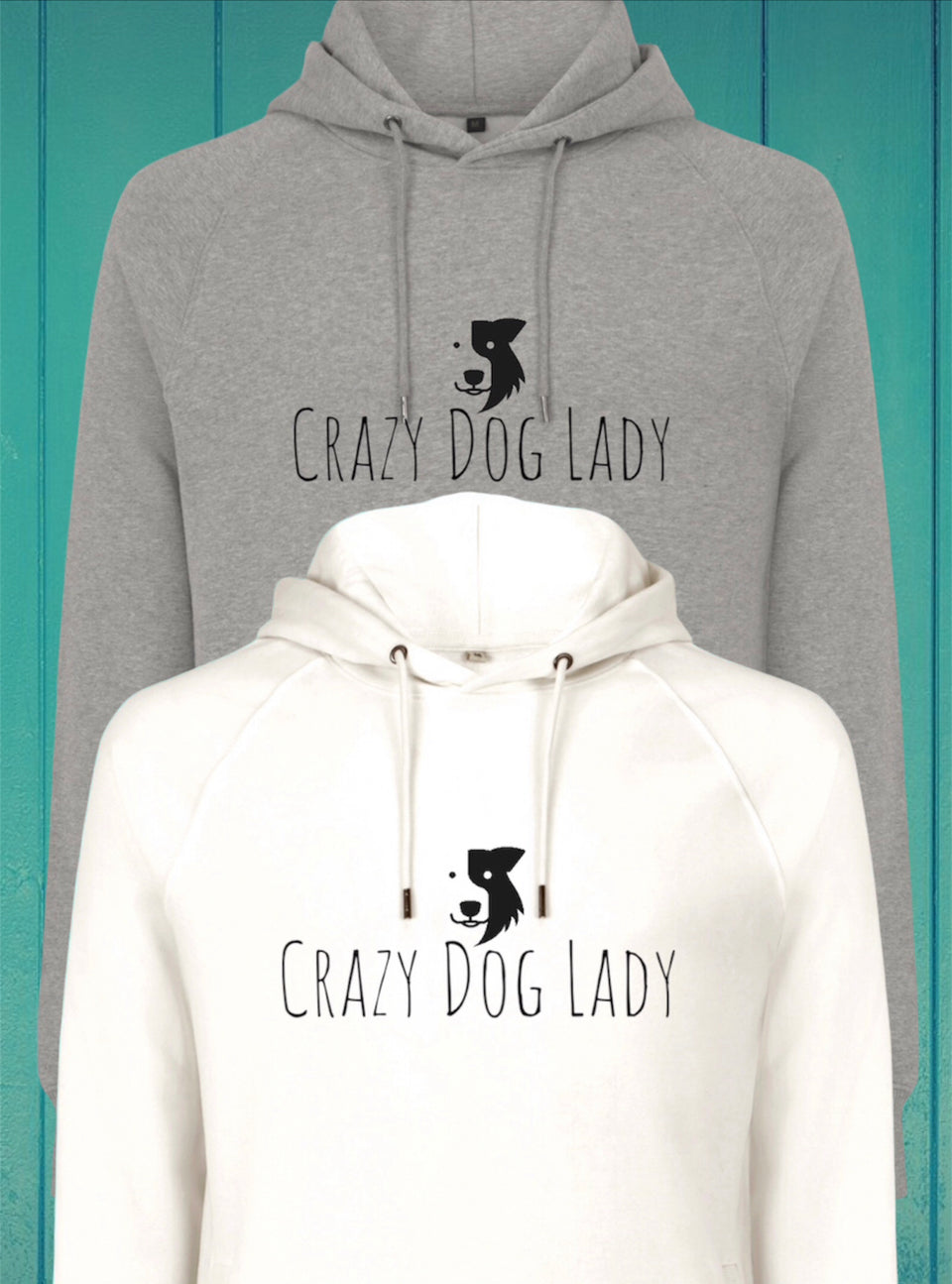 Crazy Dog Lady - Unisex Organic Hoody
