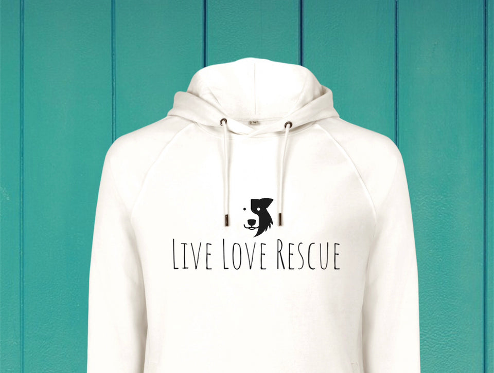 Live Love Rescue - Unisex Organic Hoody
