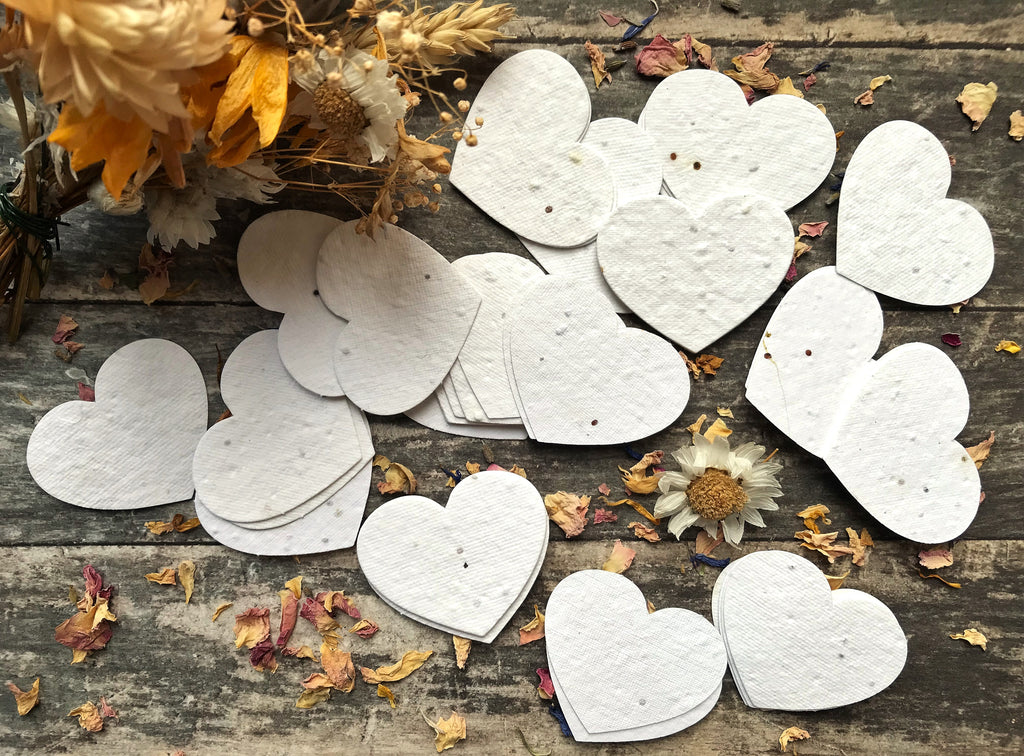 Plantable Seed Paper Heart