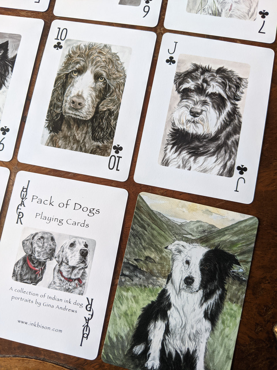 'Pack of Dogs’ - Playing Cards by InkBison