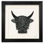 A Wee Highland Cow - Framed Lakeland Slate