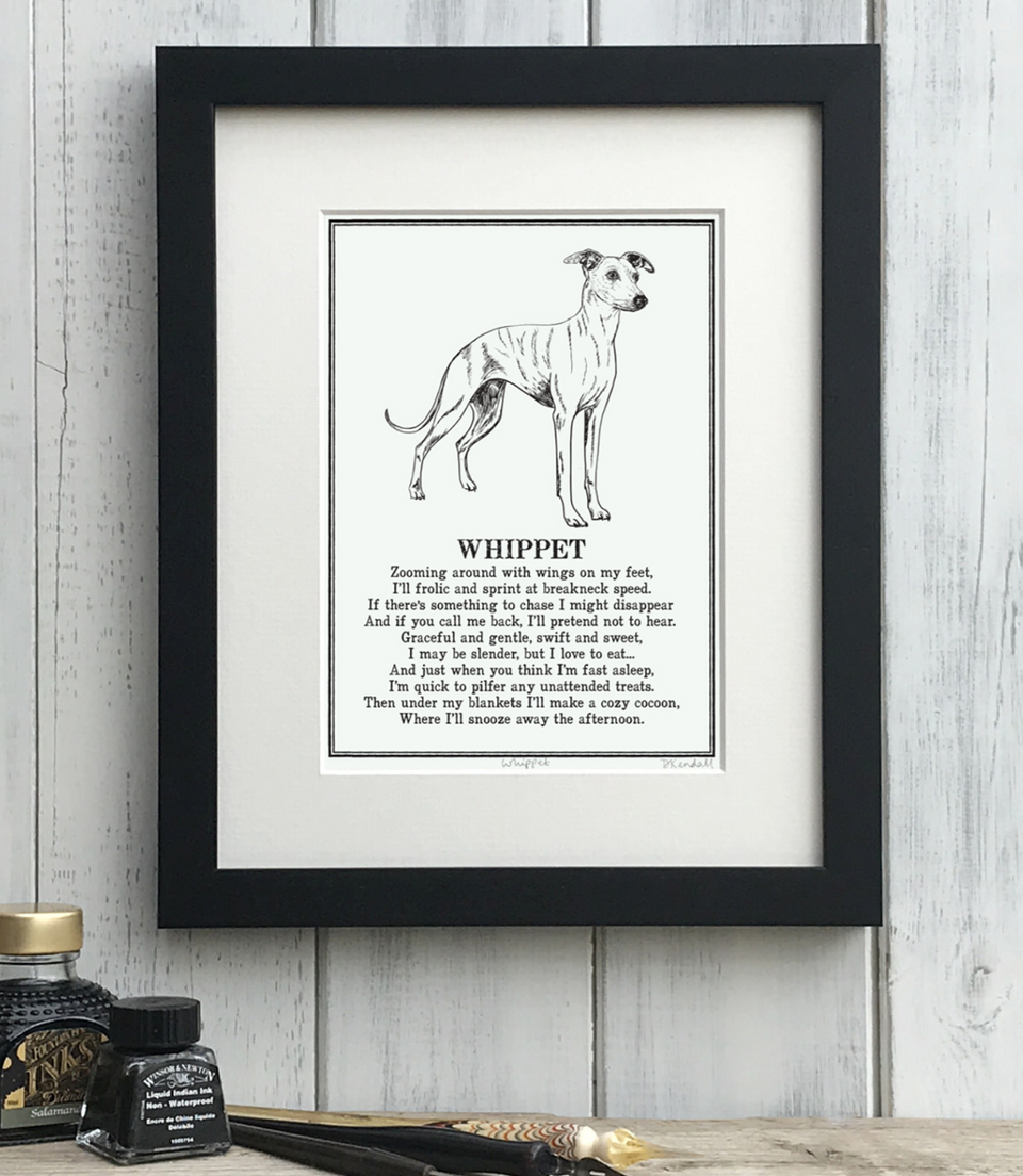 Doggerel Poem Prints (M-Z) for Dog Lovers