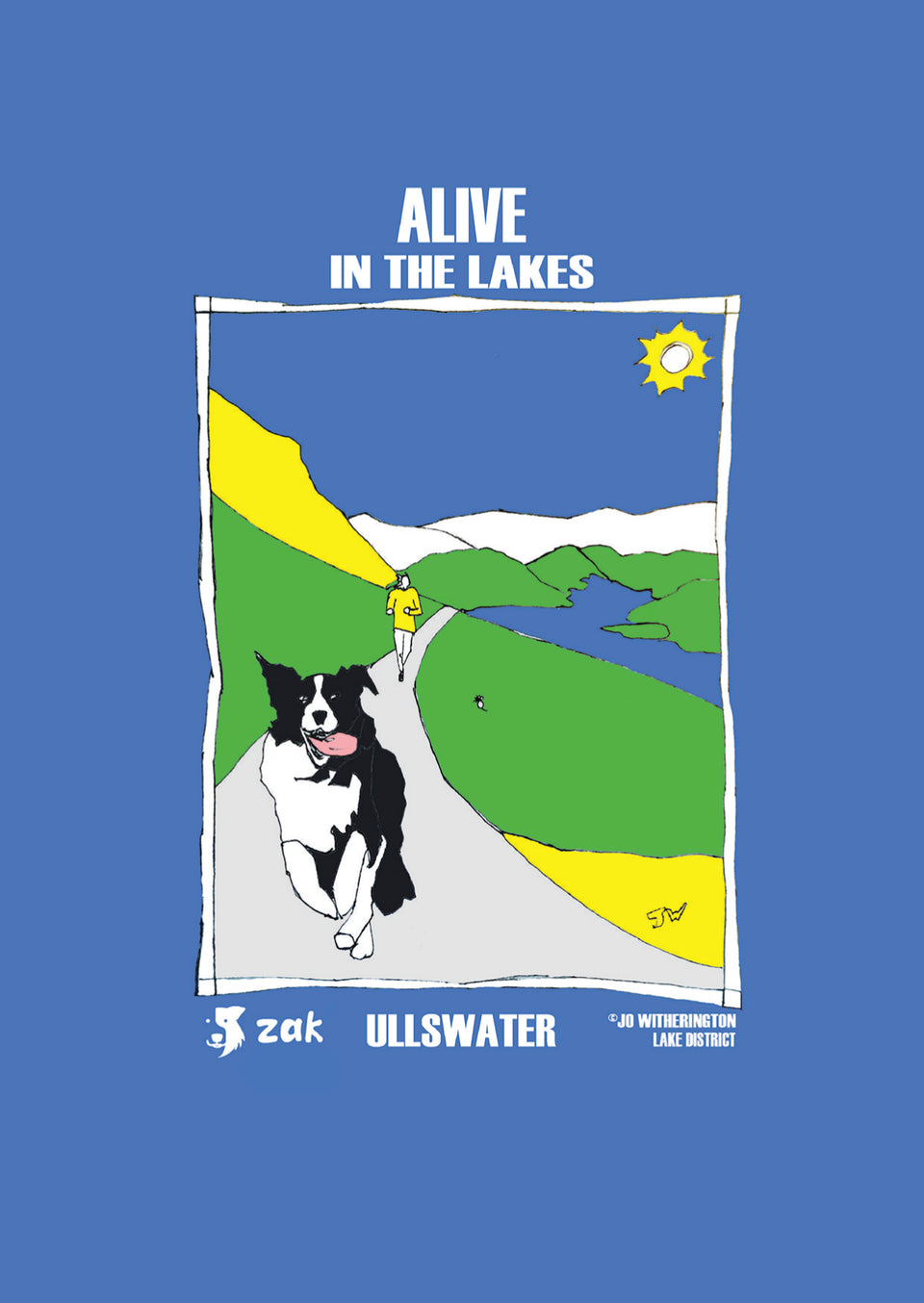 Lakeland Legacy Prints - Zak the Collie Dog