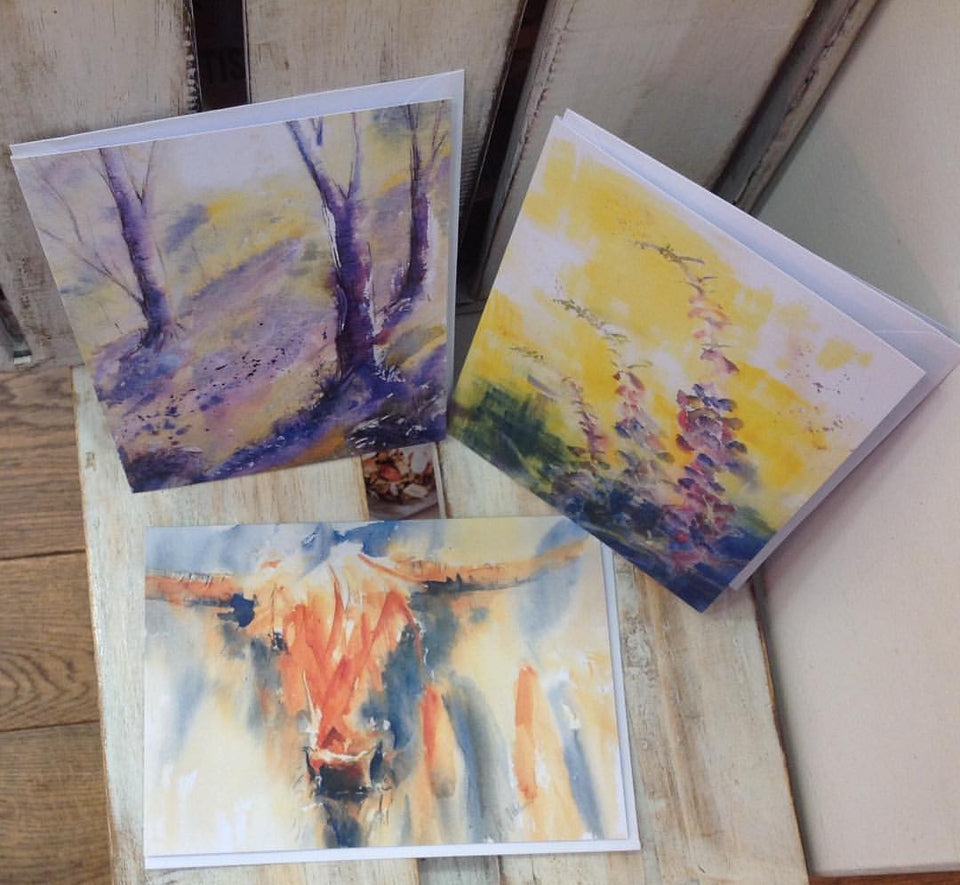 ‪Just arrived... These lovely cards by the talented Cumbrian artist Jackie Hadwin. Brighten somebody's day send one of these!
