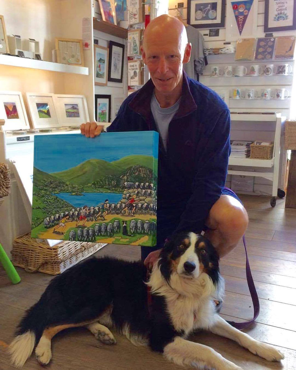 The amazing 'Grandstand Ewe' by the talented Marty Strutt is headed off to Oxford, hope you enjoy the incredible artwork