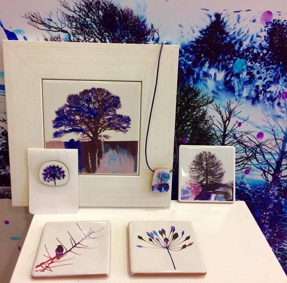 A splash of woodland colour from the talented art you wear Fabulous new display of art canvases in store now!