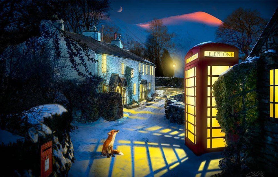 Fantastic new print by Alpiglen Art & Photography "Cold Calling" all of us in Cherrydidi think it's amazing! What'd you think?