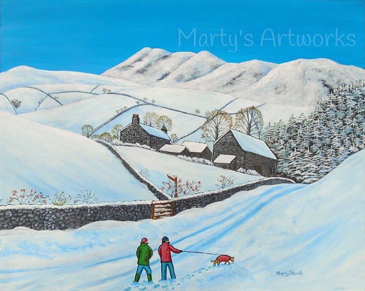Walking in a Winter Wonderland by Marty Strutt, Will the Lake District be getting lots of snow this year?