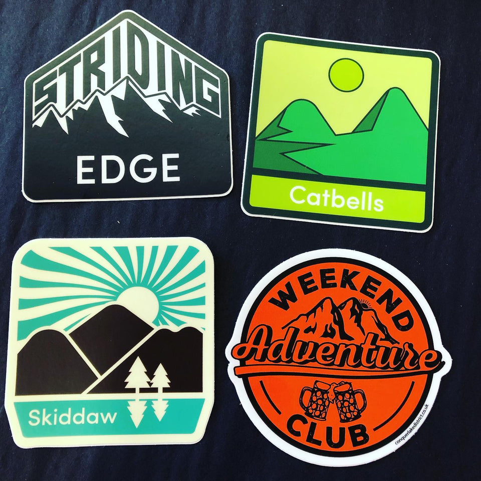 Conquer the Lakes STICKERS!