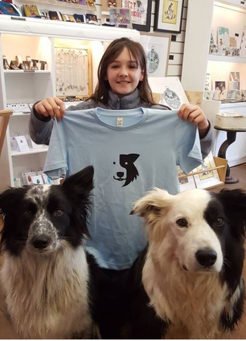 Thanks for supporting #zakthecolliedog two charities,