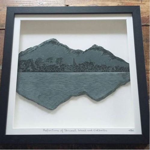 Reflections of Derwent Island and Catbells has found its forever home.