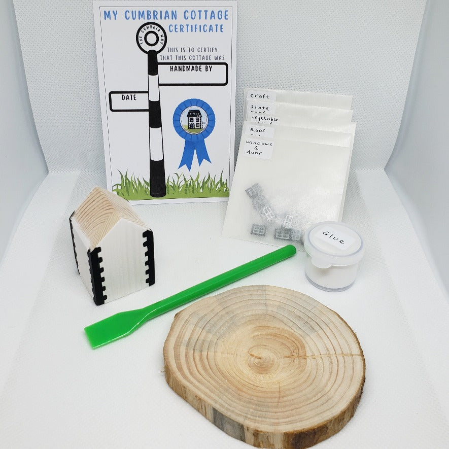 Create your own Cumbrian Cottage - Craft Kit