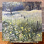 Buttercup Meadow on a wooden panel - Original by Sarah Stoker