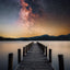 Coniston Water Milkyway Poster