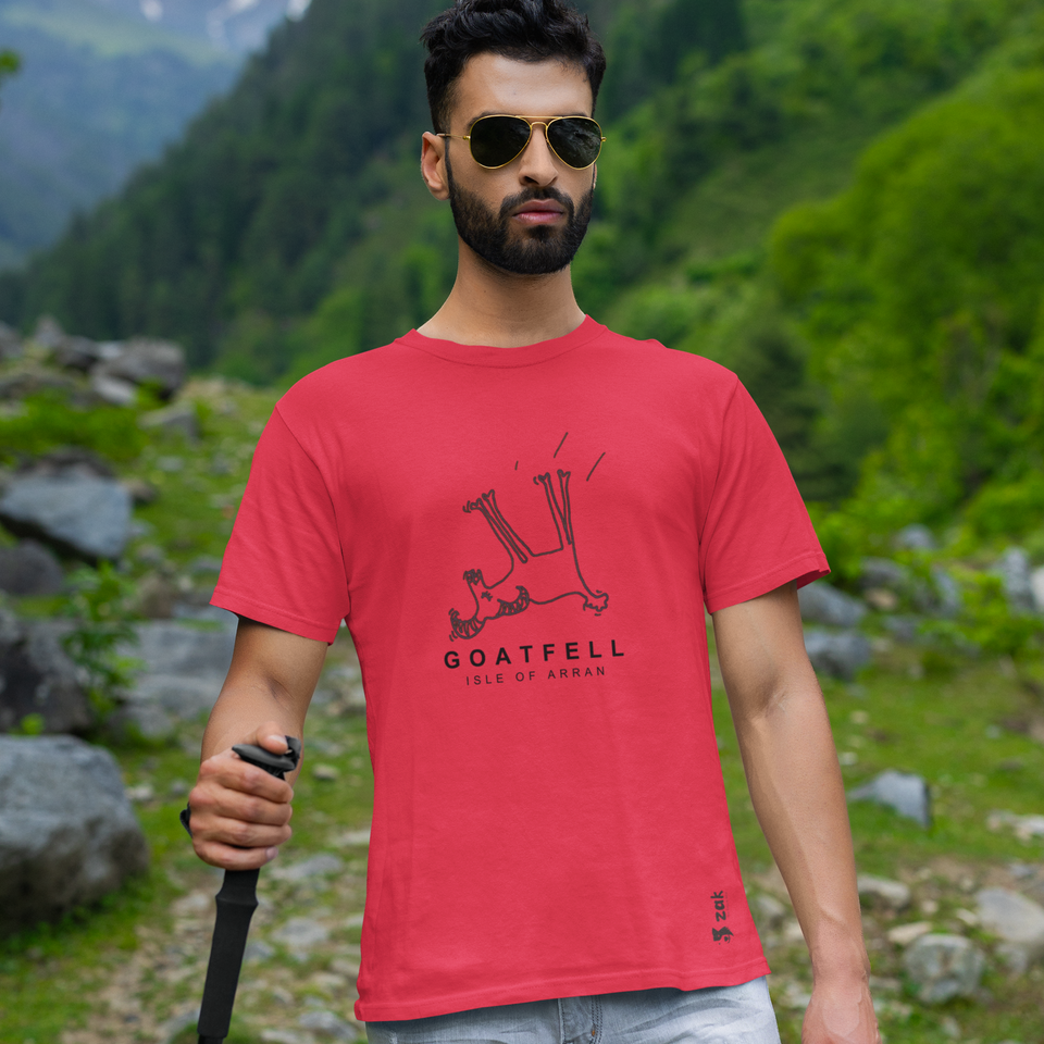 Goatfell - Isle of Arran - Unisex Organic Cotton T-shirt
