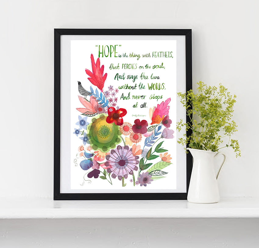 Hope Flowers - Fine Art Print