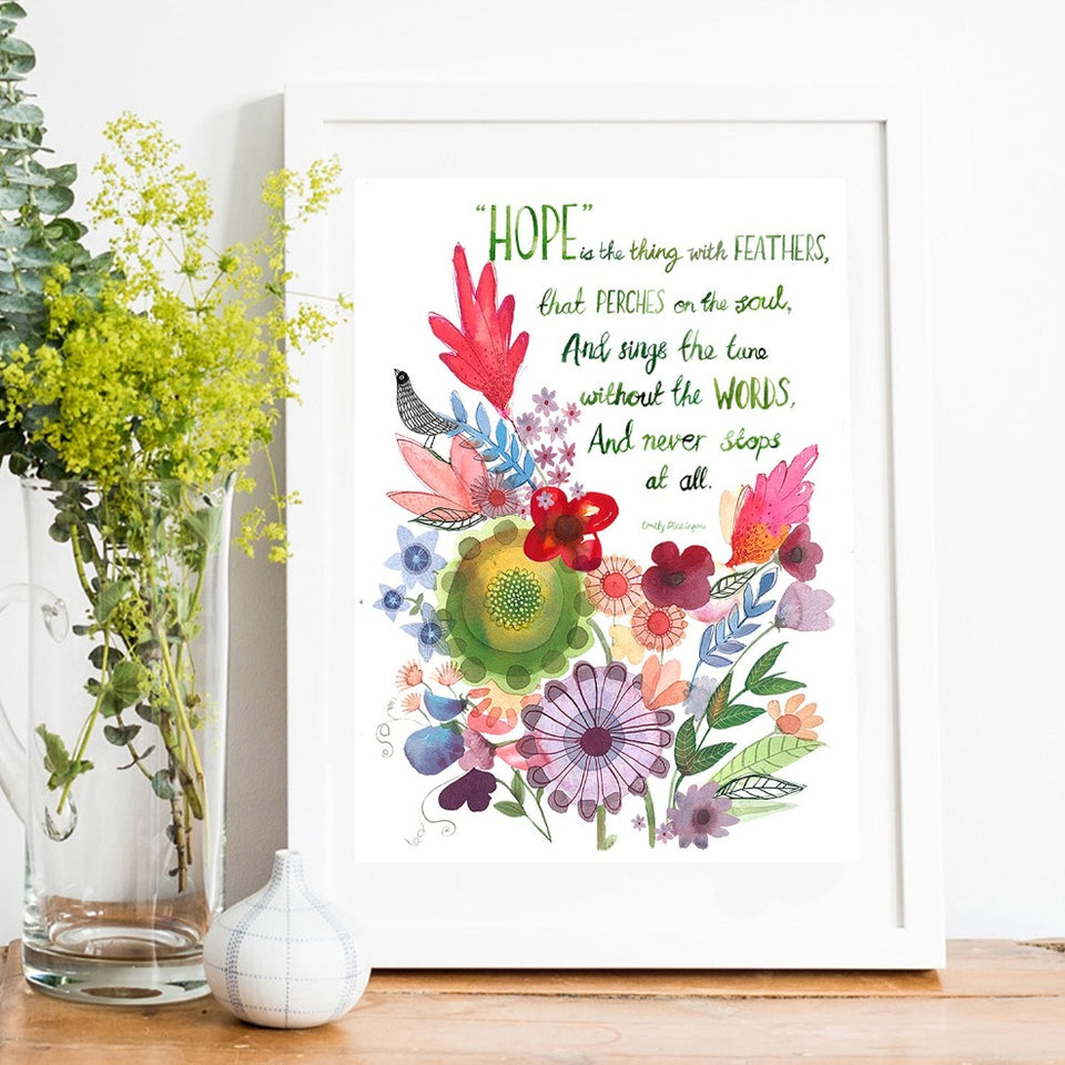 Hope Flowers - Fine Art Print
