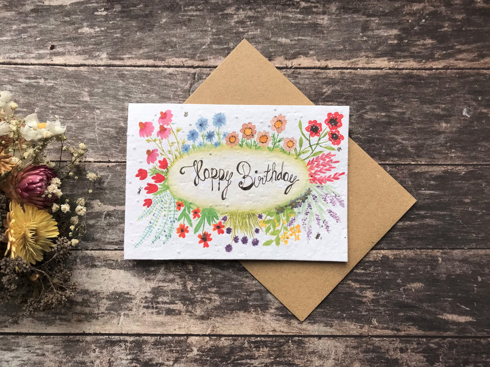 Cards for Birthdays - PLANTABLE Eco-friendly Cards