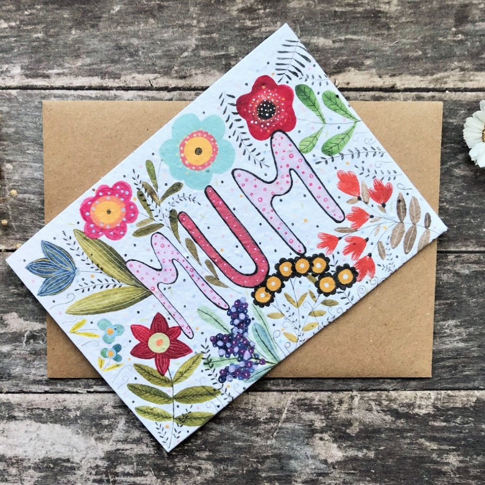 Cards for Mums - PLANTABLE Eco-friendly Cards