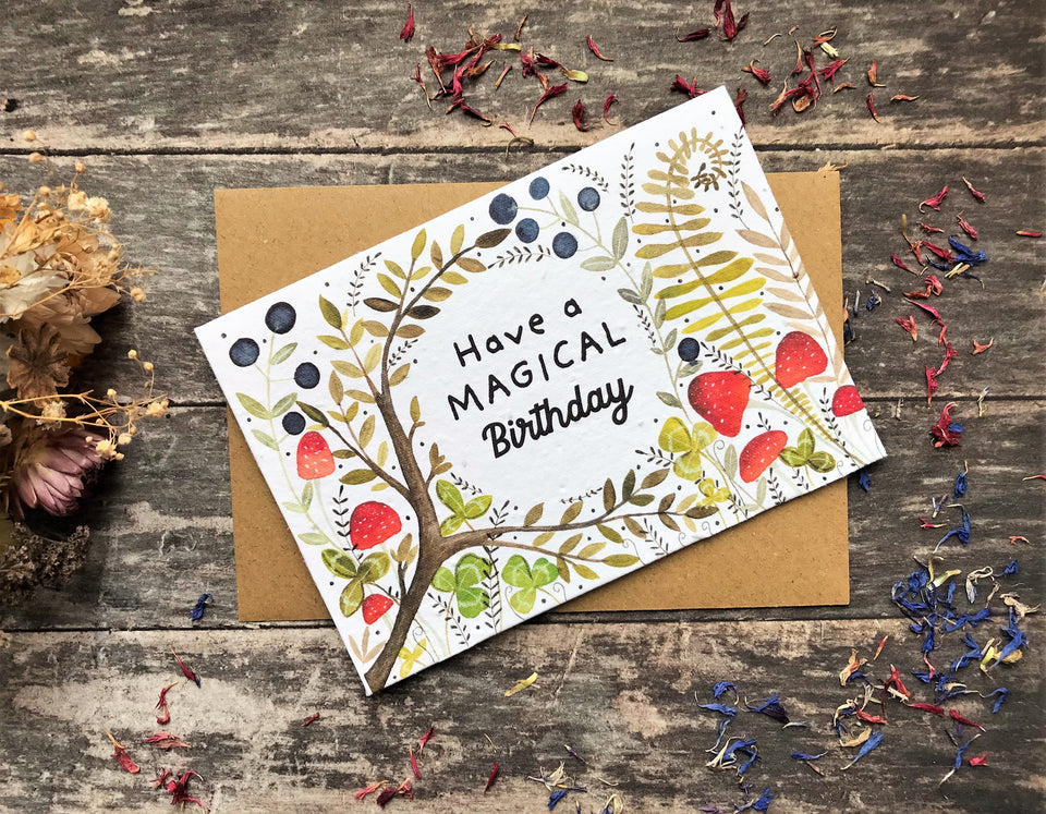 Cards for Birthdays - PLANTABLE Eco-friendly Cards