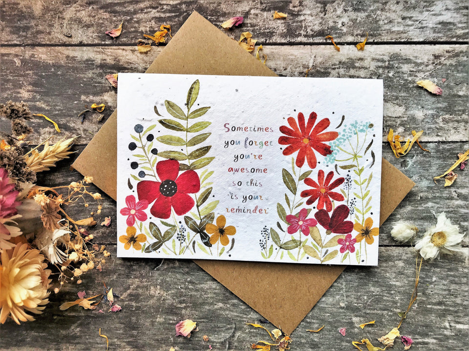 Cards for Mindful Moments - PLANTABLE Eco-friendly Cards