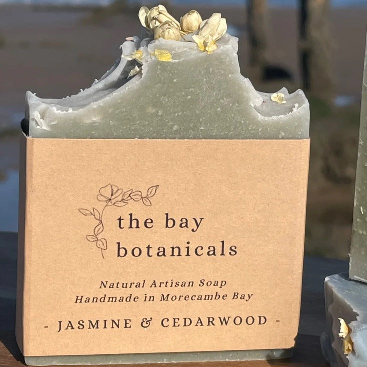 3 x Jasmine & Cedarwood Natural Artisan Soaps