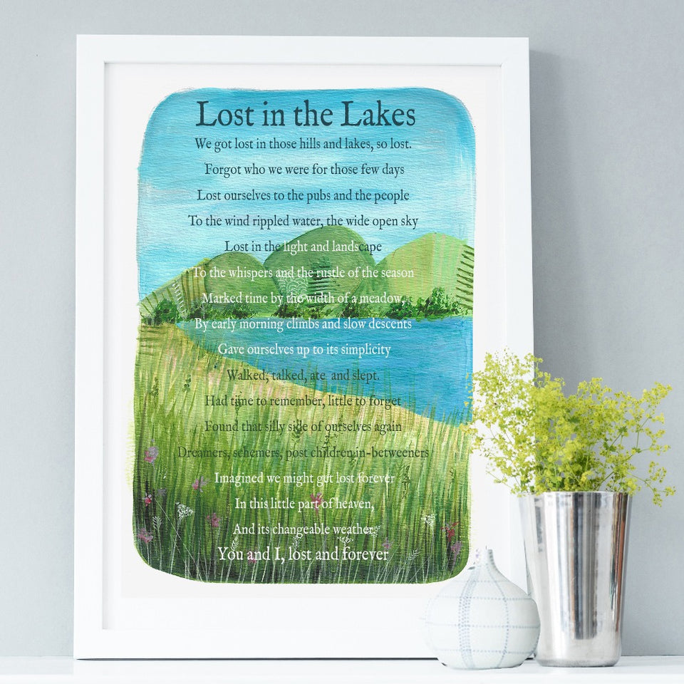 Lost in the Lakes (Summer) - Fine Art Print