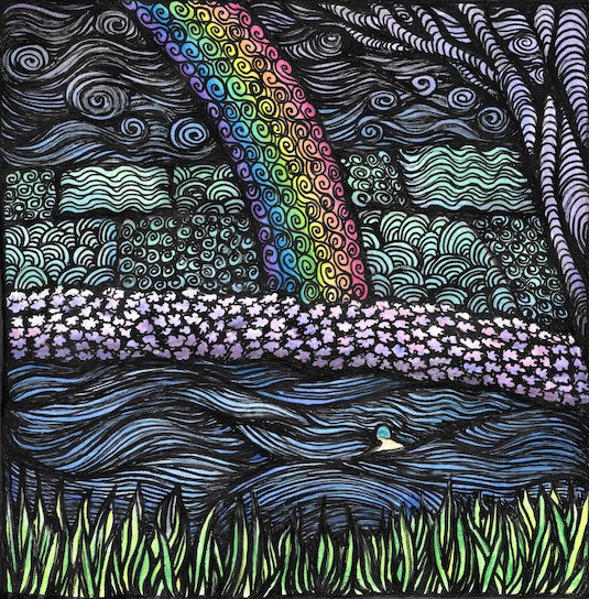 Rainbow - Fine Art Prints for Swimmers by Jennifer Guest Art