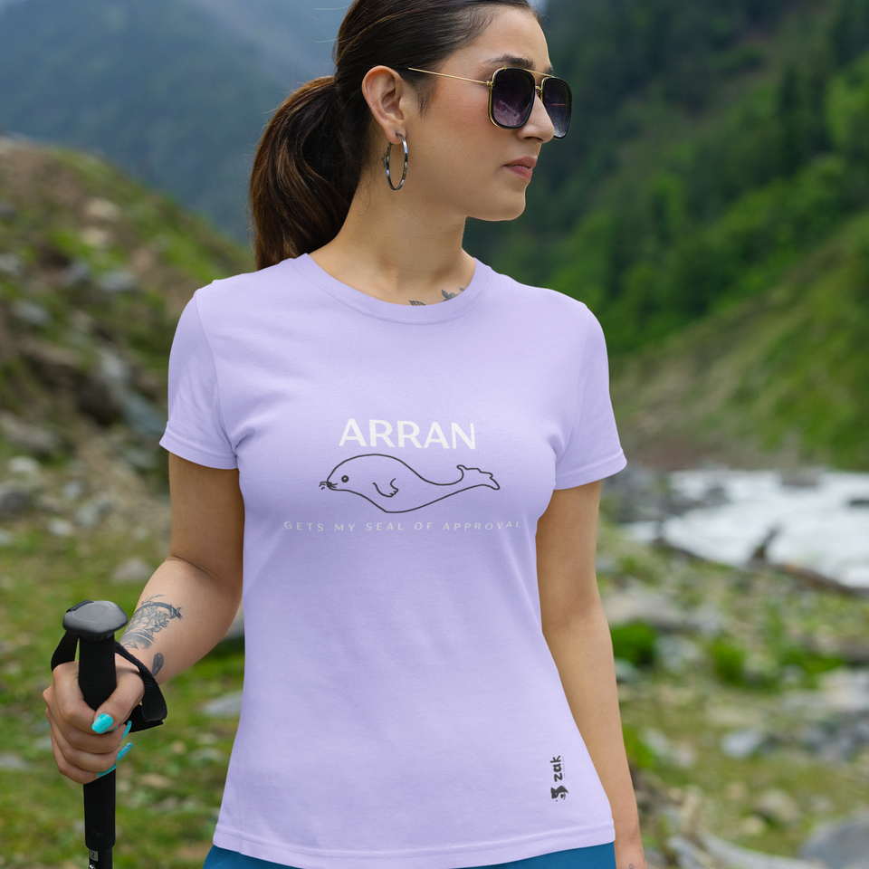 Arran gets my seal of approval Tee - Women's Organic Cotton T-shirt