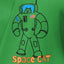 Space Cat - Unisex Organic Cotton T-shirt