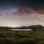 Tewet Tarn Winter Milkyway Arch Poster - Lake District, Cumbria