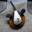 Zwartbles Brooches, Key Charms and Magnets - Needle-felted