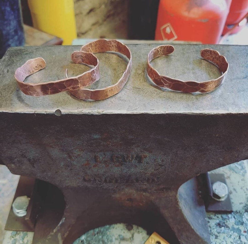 Hand Forged Wrist Bands