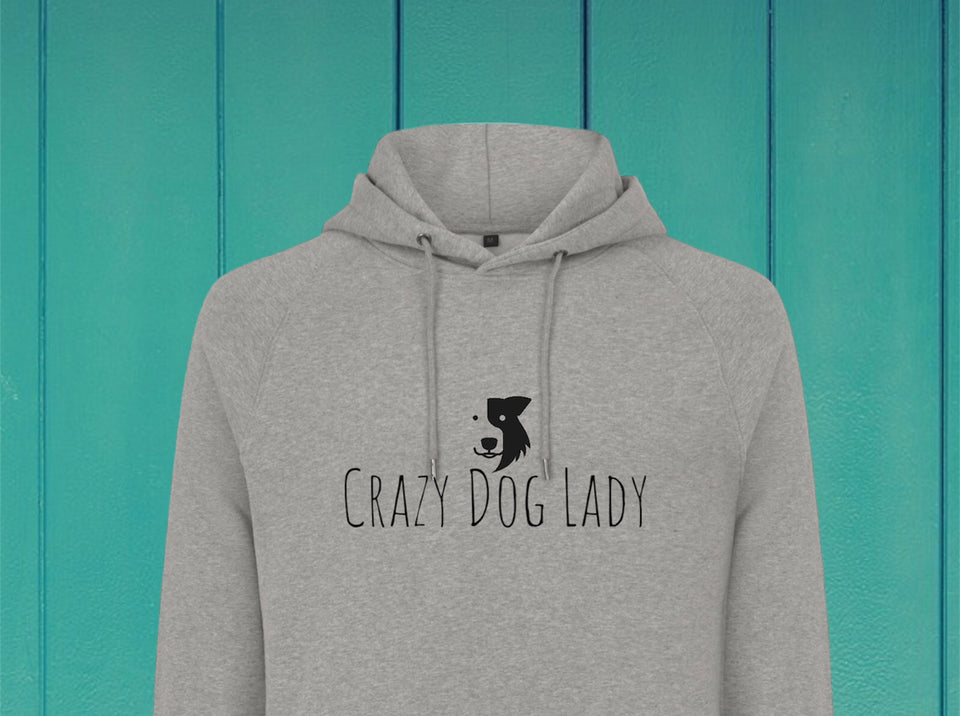 Crazy Dog Lady - Unisex Organic Hoody