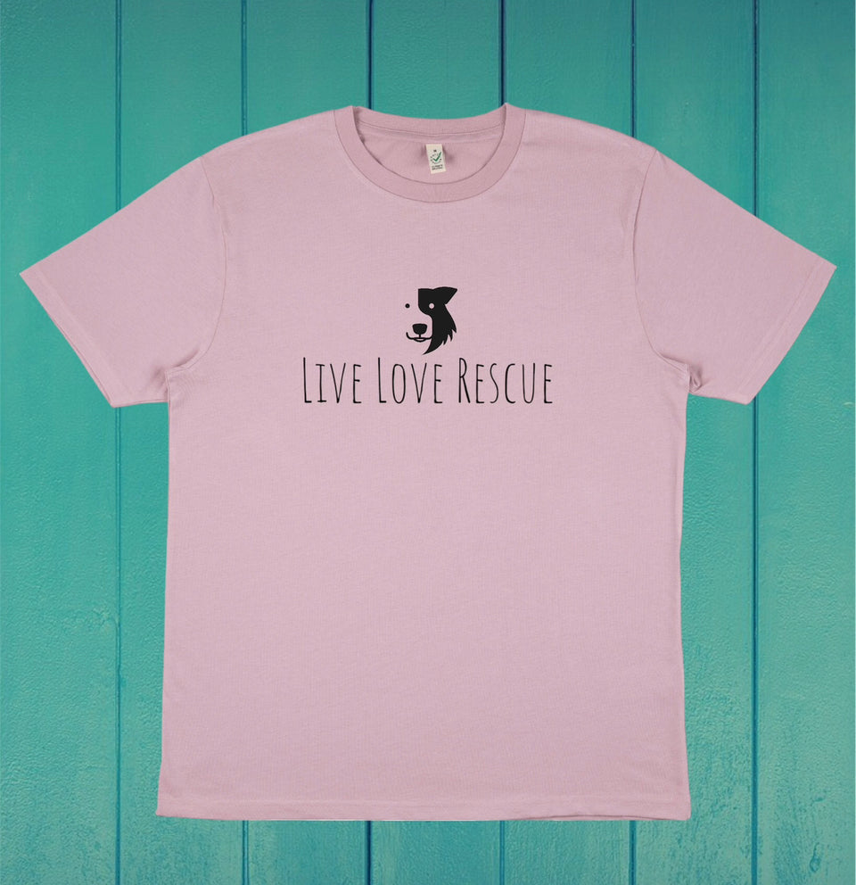 Live Love Rescue - Unisex Organic Cotton T-shirts