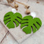 *NEW* Silver & Resin Nature Dangle Earrings - Leaf-shapes & More