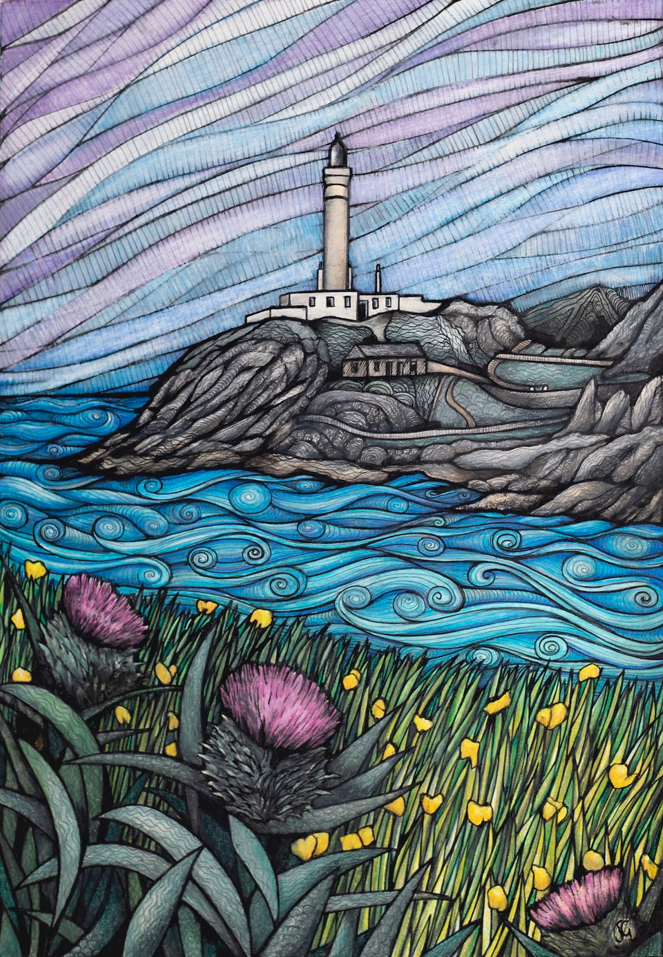Summer Ardnamurchan Lighthouse - Fine Art Print