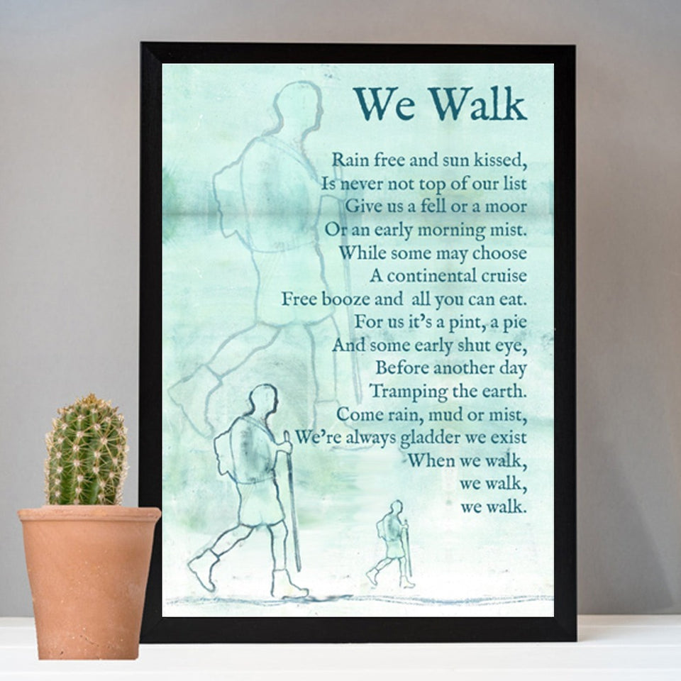 We Walk - Fine Art Print