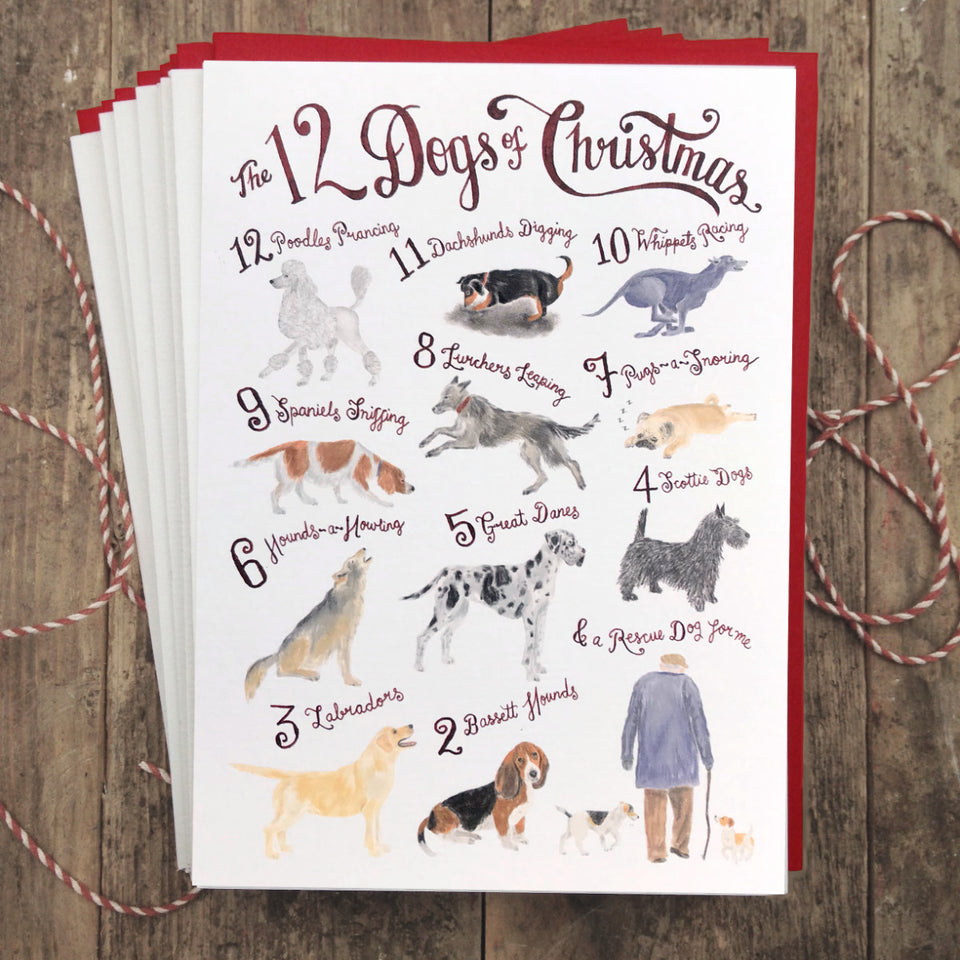 5 Christmas Cards for Dog Lovers
