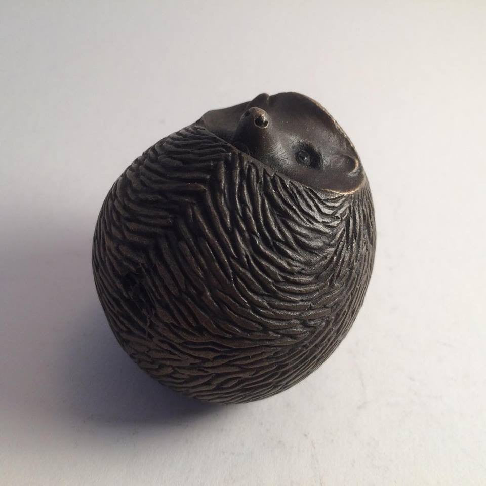 Hedgehog - Bronze Resin