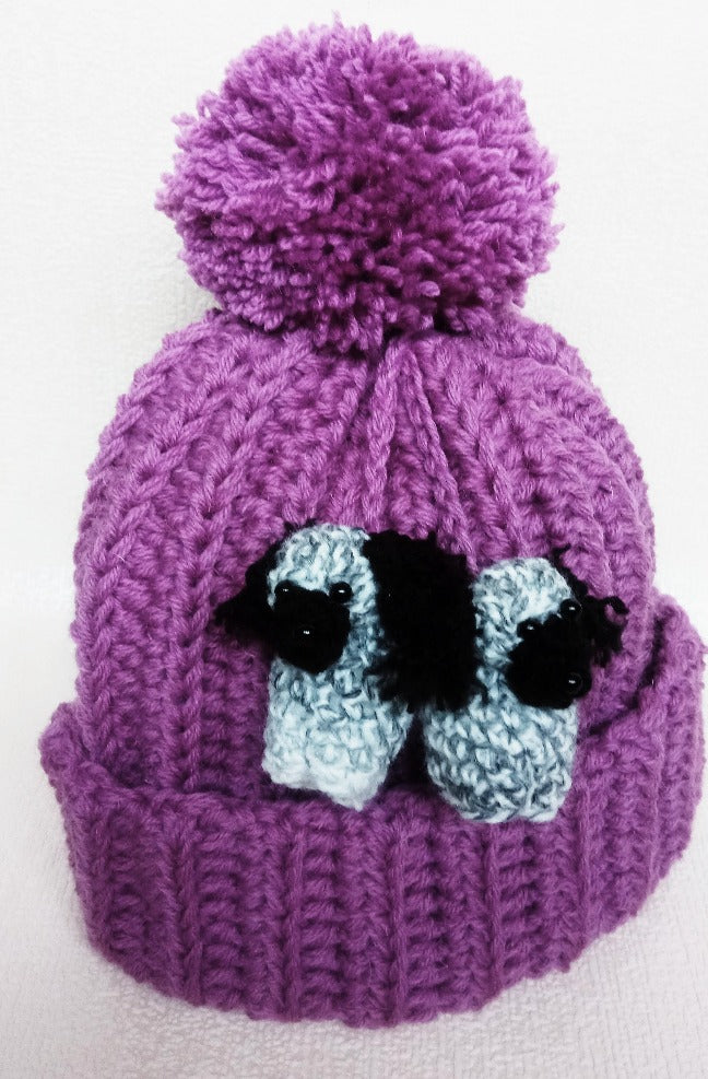 Spaniel Hat - Hand Crocheted