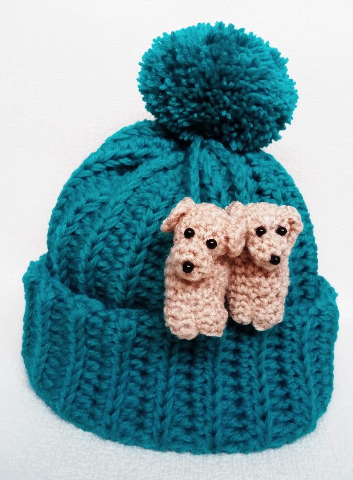 Labrador Hat - Hand Crocheted